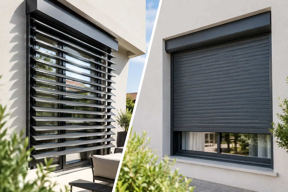 Brise-soleil ou volet roulant : lequel choisir ?