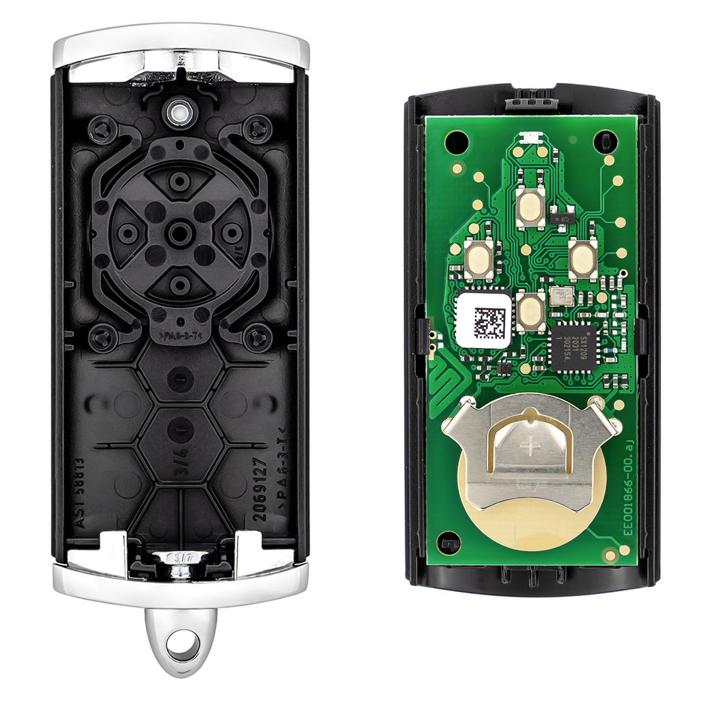 Hörmann handzender HSE 4, BiSecur, Hoogglans Chrome zwart