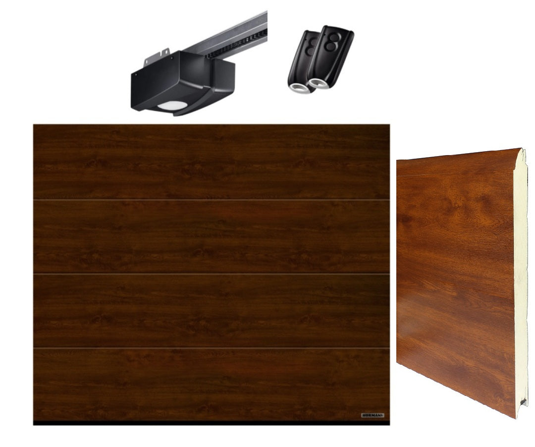 IsoMatic garagepoort L-Profilering Afmetingen bxh 2500 x 2125 mm