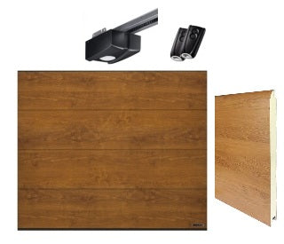 IsoMatic garagepoort L-Profilering Afmetingen bxh 2500 x 2125 mm