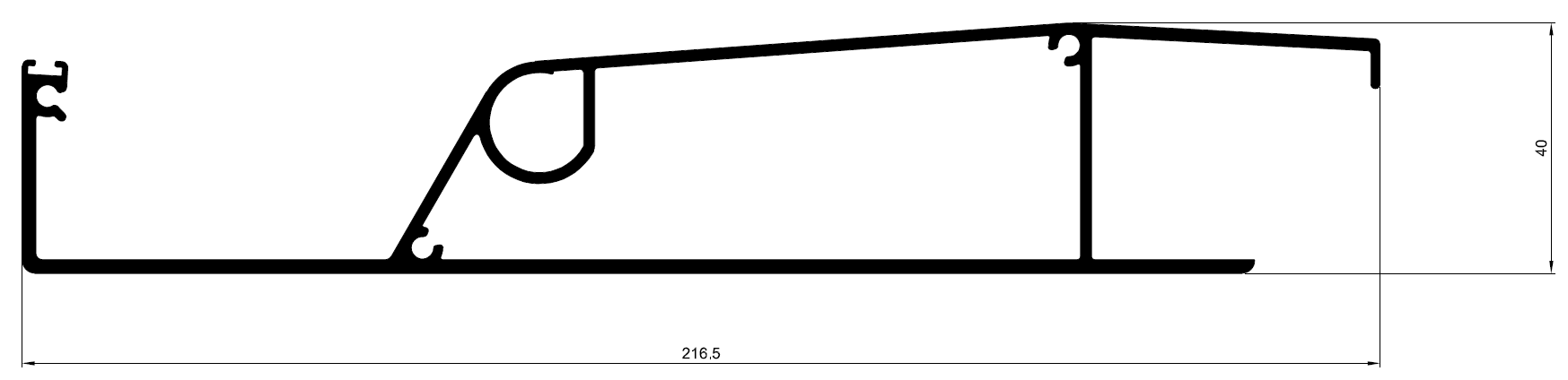 Pergola - type F lamellen
